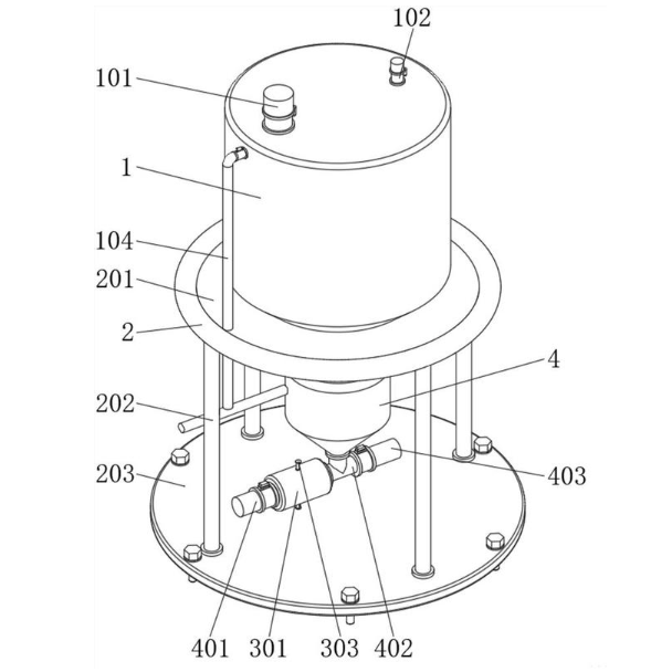 Yinchi pridobi patent za inovativno transportno črpalko s fluidiziranim silosom z napravo za fluidizacijo